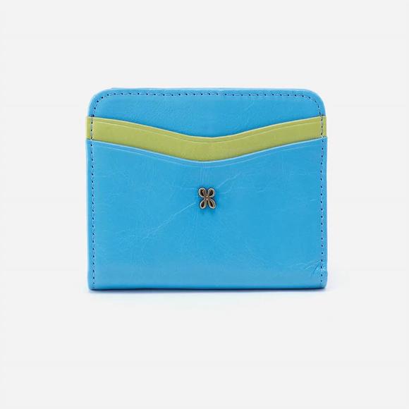 HOBO Bags New Hobo Max Mini Bifold Wallet In Tranquil Bluecelery